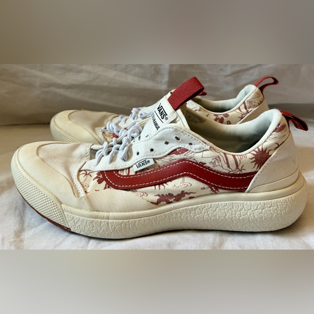 Vans Hawaii Sun Surfer Girl Motif Shoes Men’s 8 Ultra Range Women’s 9.5